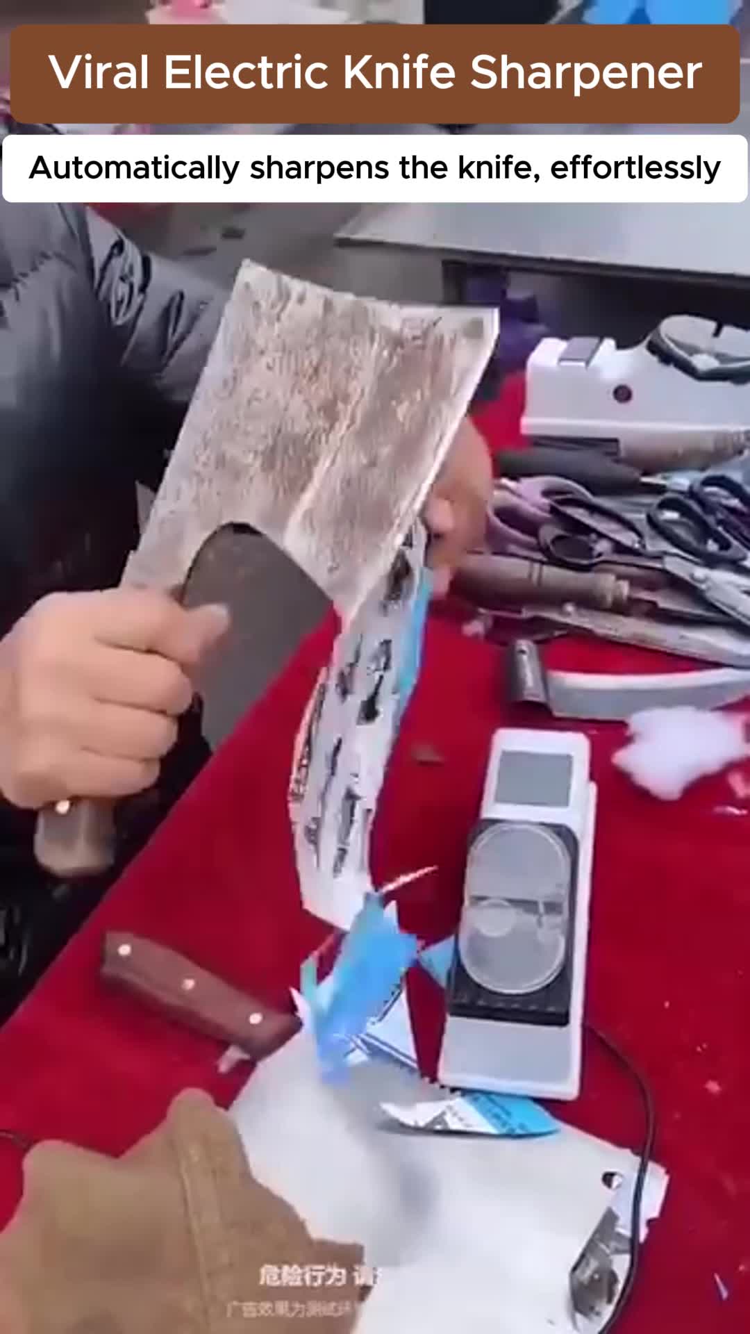 Electric Knife Sharpener – Shopy Niche ad creative