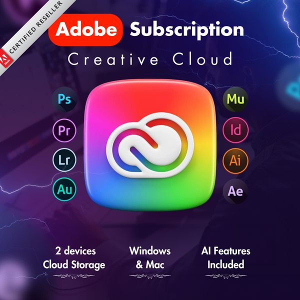 Adobe Creative Cloud Subscription – Official Subscription – Beuppy