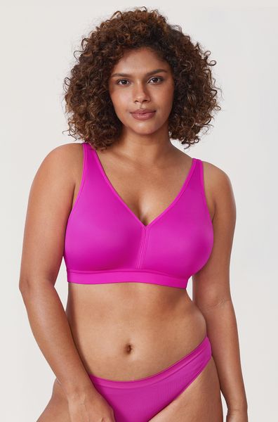 Full Coverage Wireless Unlined Bra – Essenther.us 广告素材