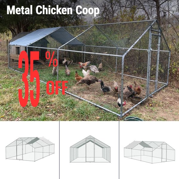 VEVOR Metal Chicken Coop - Keep Your Chicken Safety 广告素材