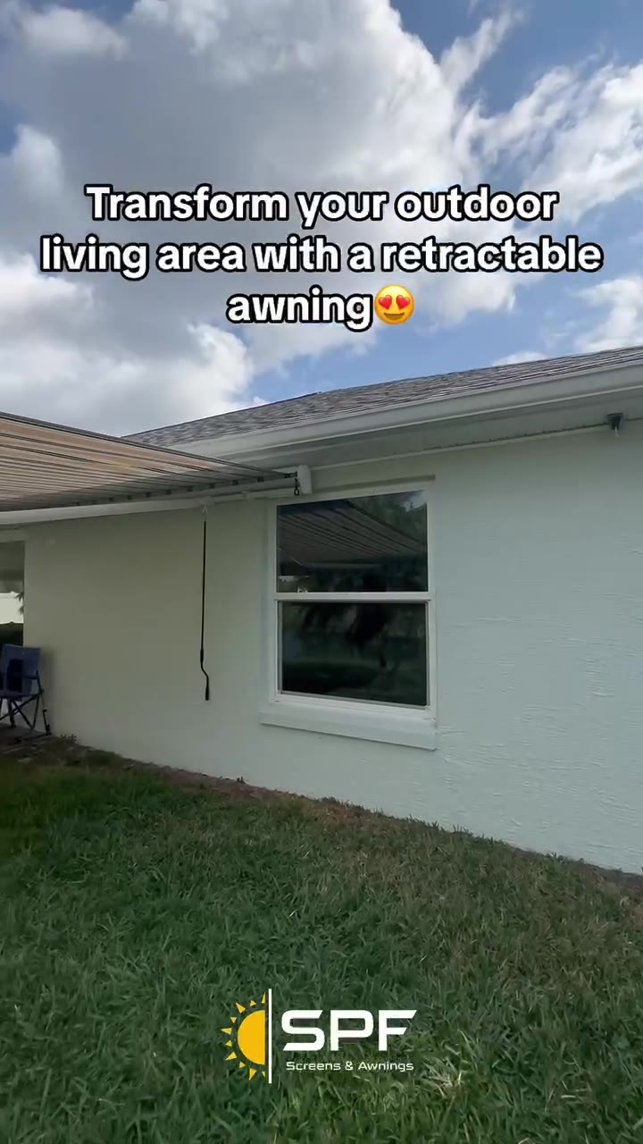 SPF Screens & Awnings | Retractable Shade Solutions ad creative