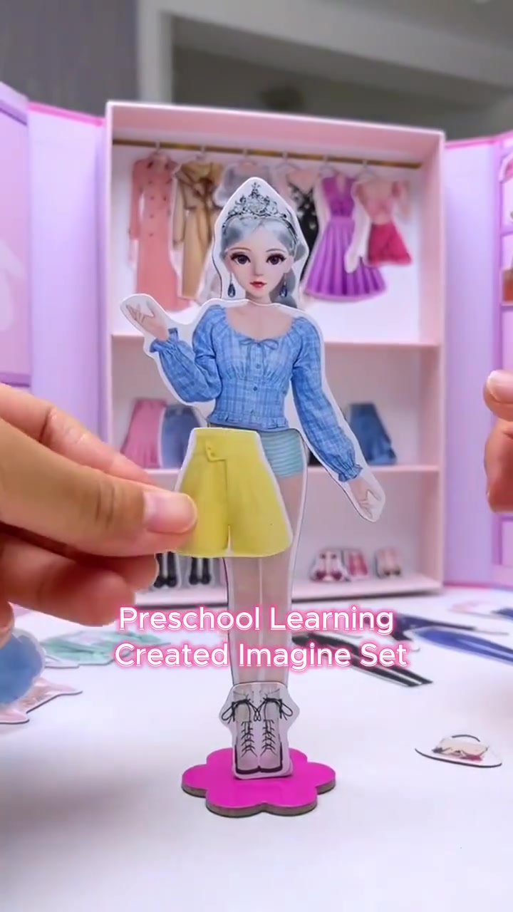 Magnetic Dress Up Baby 广告素材