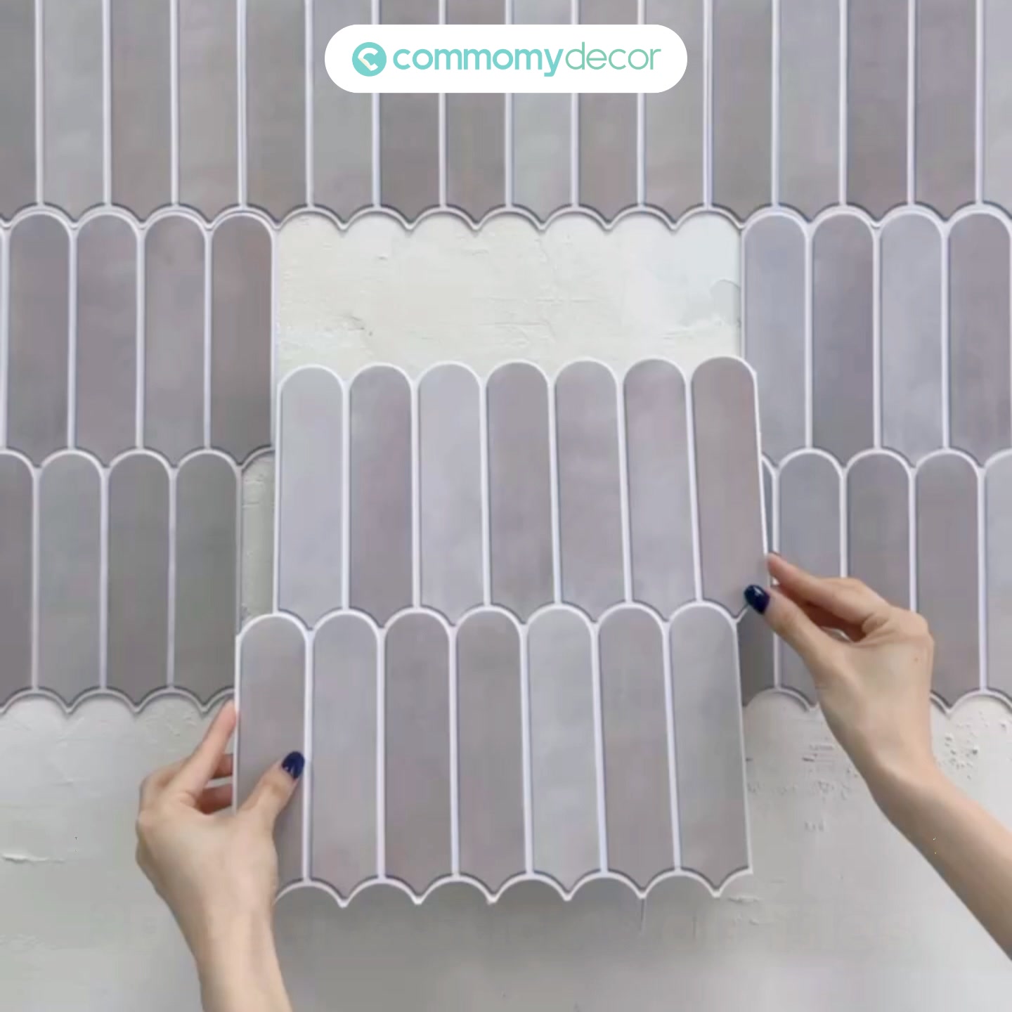Premium Peel and Stick Backsplash Tiles 200+ Designs – Commomy 广告素材