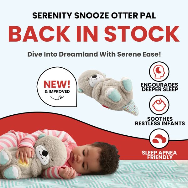 Serenity Snooze Otter Pal – The Fun Stuff Store 广告素材
