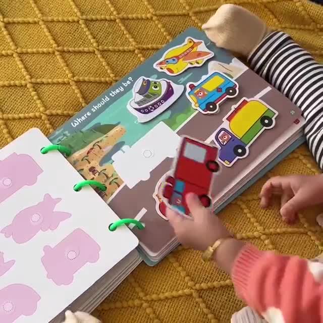 🎁2024 New Year Hot Sale🎁🔥49% OFF🔥Dr. Glow's Sensory Book - Keep Kids off Devices!✨ 广告素材