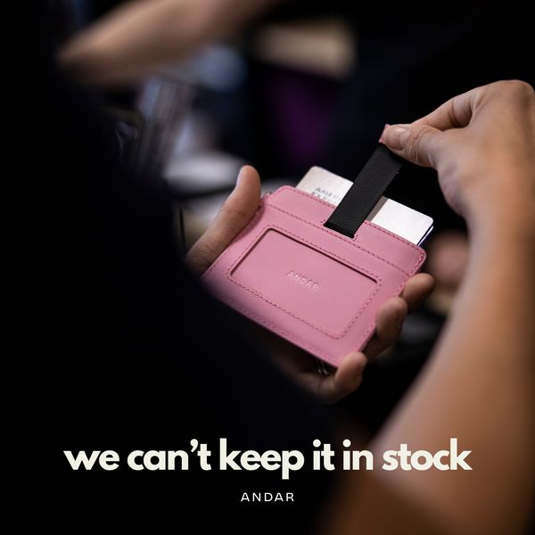 Full Grain Leather Wallets | Leather Goods | Andar 广告素材