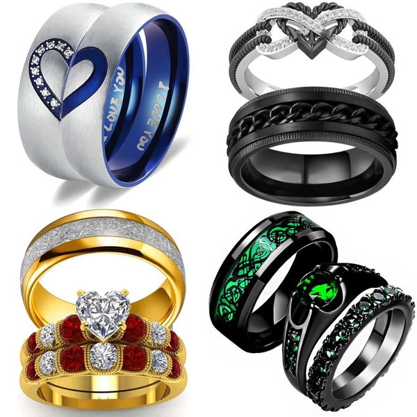 Matching Couple Rings – CouplesChoices