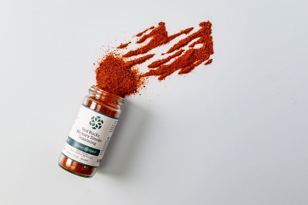 Red Rocks Hickory Smoke Seasoning, Smoked Salt Blend | Savory Spice 广告素材