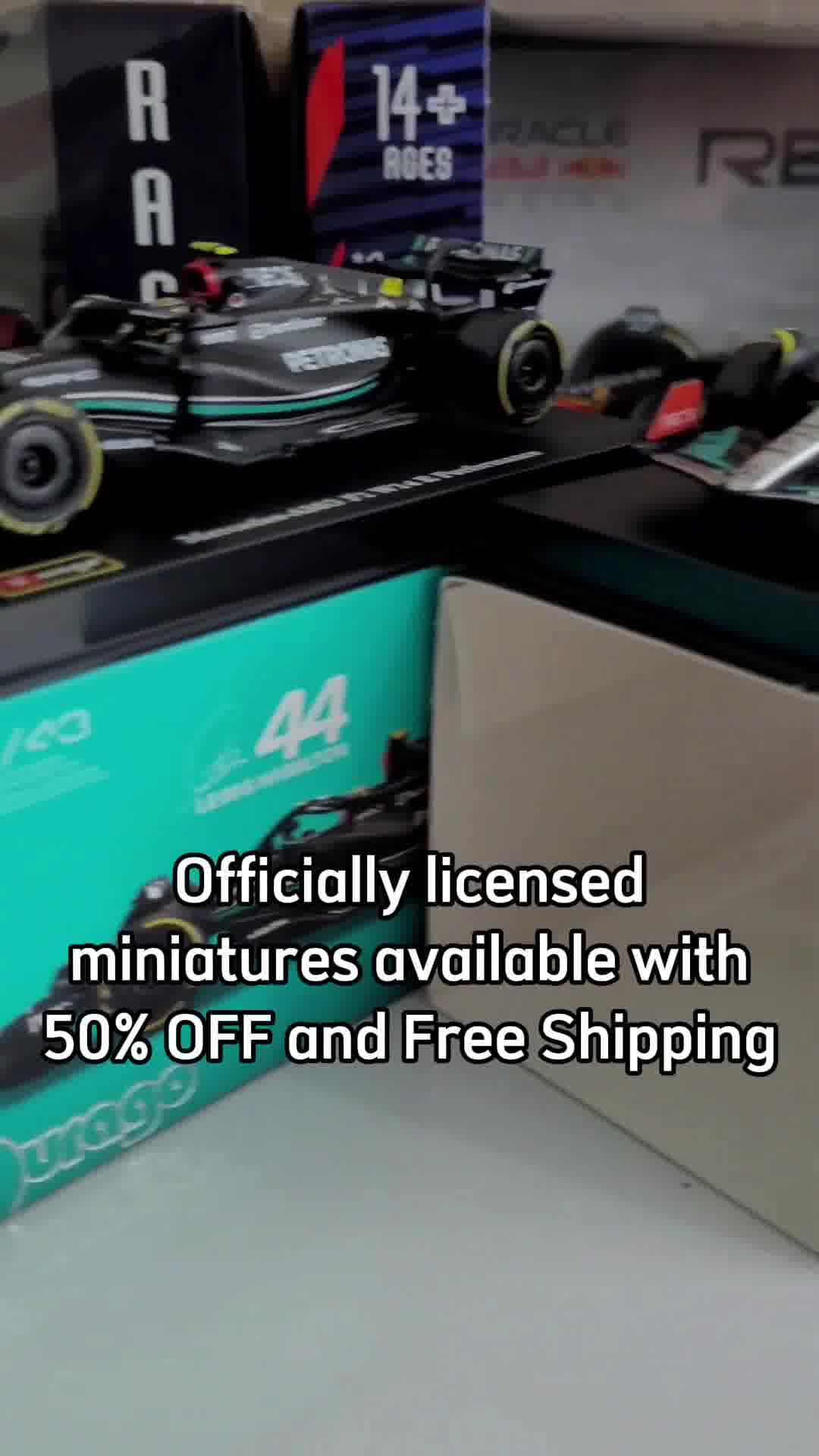 Bburago® Formula 1 Collection – Varejo Express 广告素材