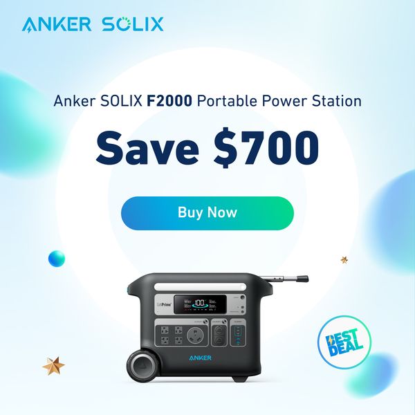 Anker SOLIX | Early Bird Prime Day | Up to $3,800 Off - Anker US