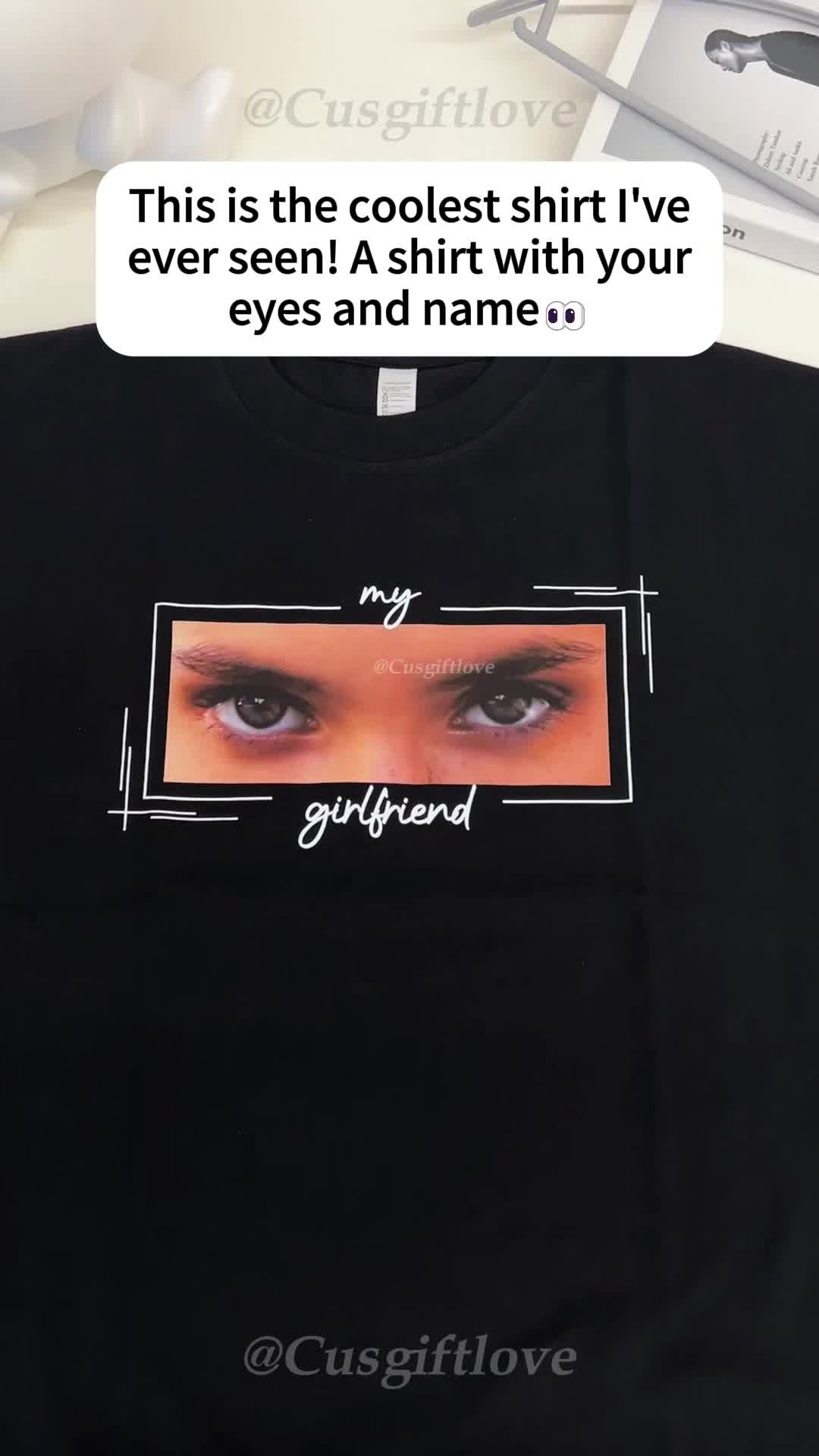 Unique Custom Eyes Tee – cusgiftlove