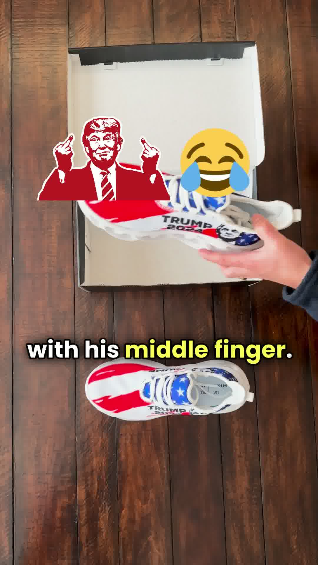 TRUMP Shoes - Trump 2024 Edition – 1776 Sequel