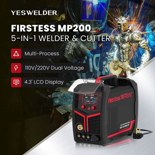 FIRSTESS MP200 5-in-1 Welder & Cutter – YesWelder 广告素材