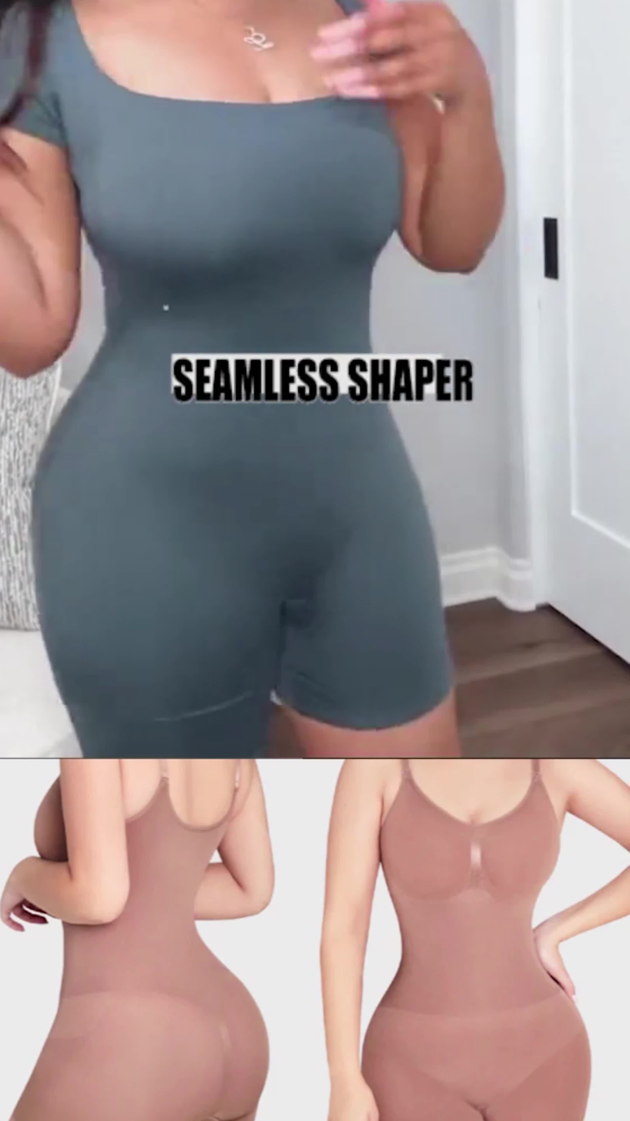 Slimming Seamlessly Bodyshaper-ChicCurve