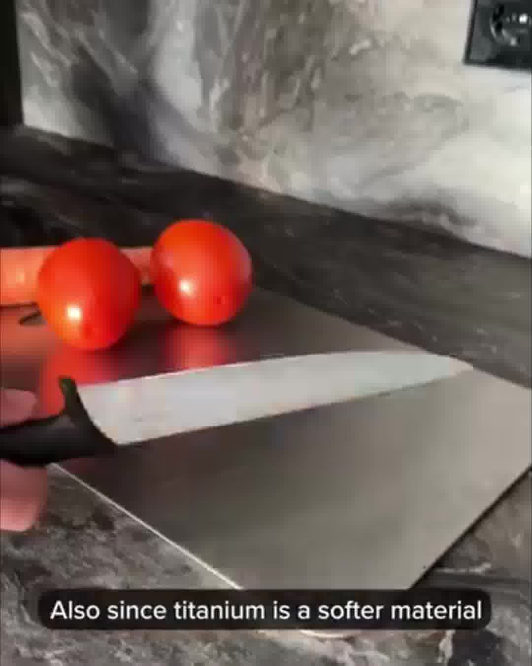 Timeless Titanium™ Cutting Board – MaTreasures.com 广告素材