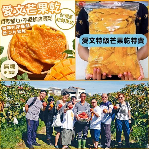 【玉井直出】超好吃的愛文芒果乾,買2送1/買5送5,無糖無添加 – XFCART