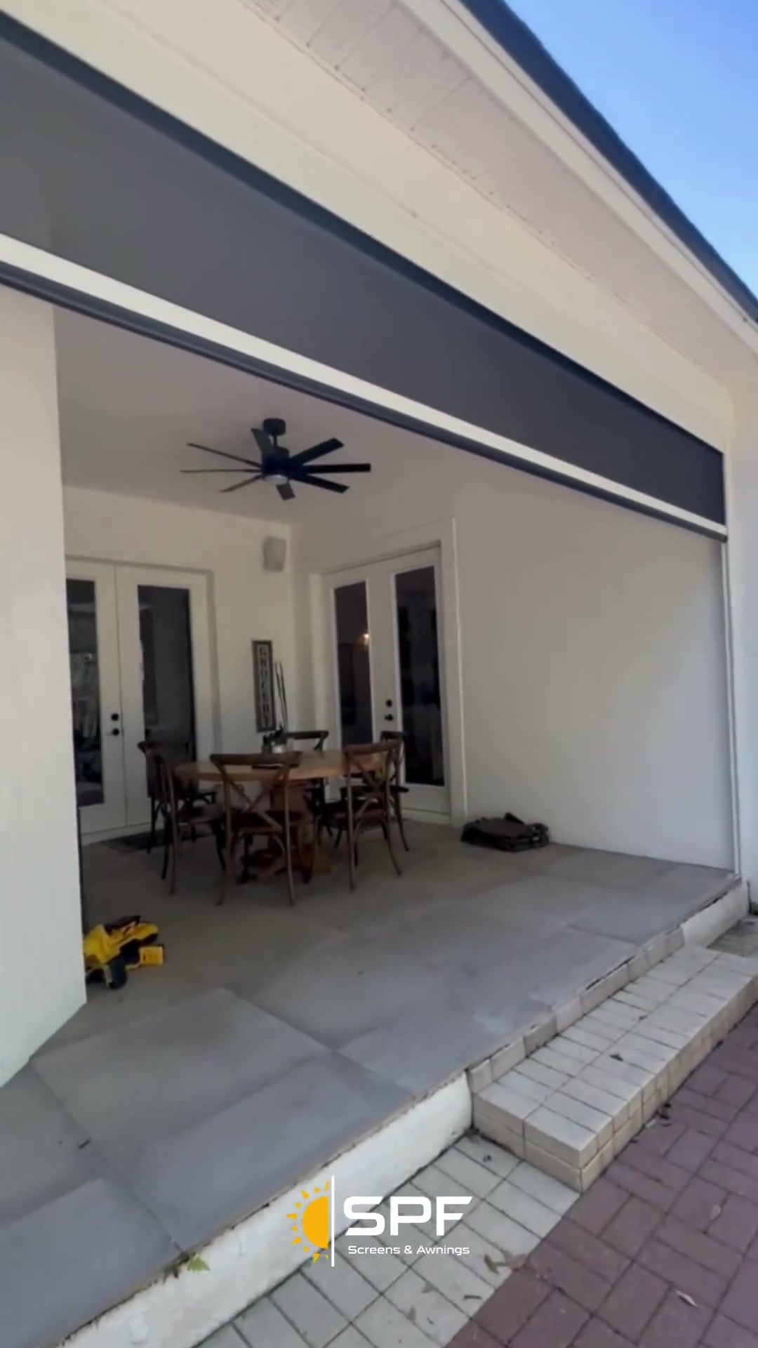 SPF Screens & Awnings | Retractable Shade Solutions 广告素材