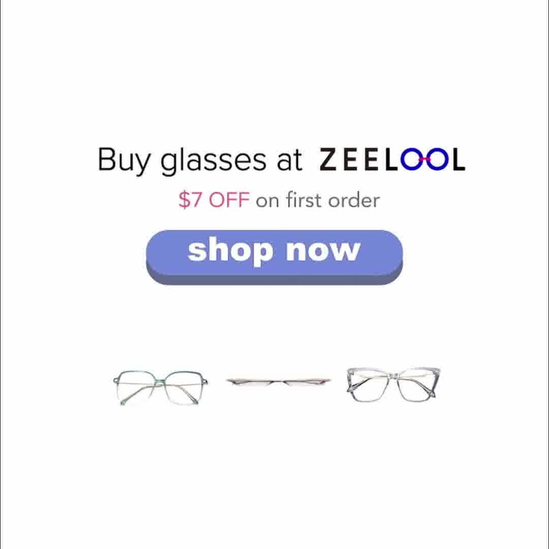 Basic Eyewear But Better and Black Sunglasses | Zeelool Optical 广告素材