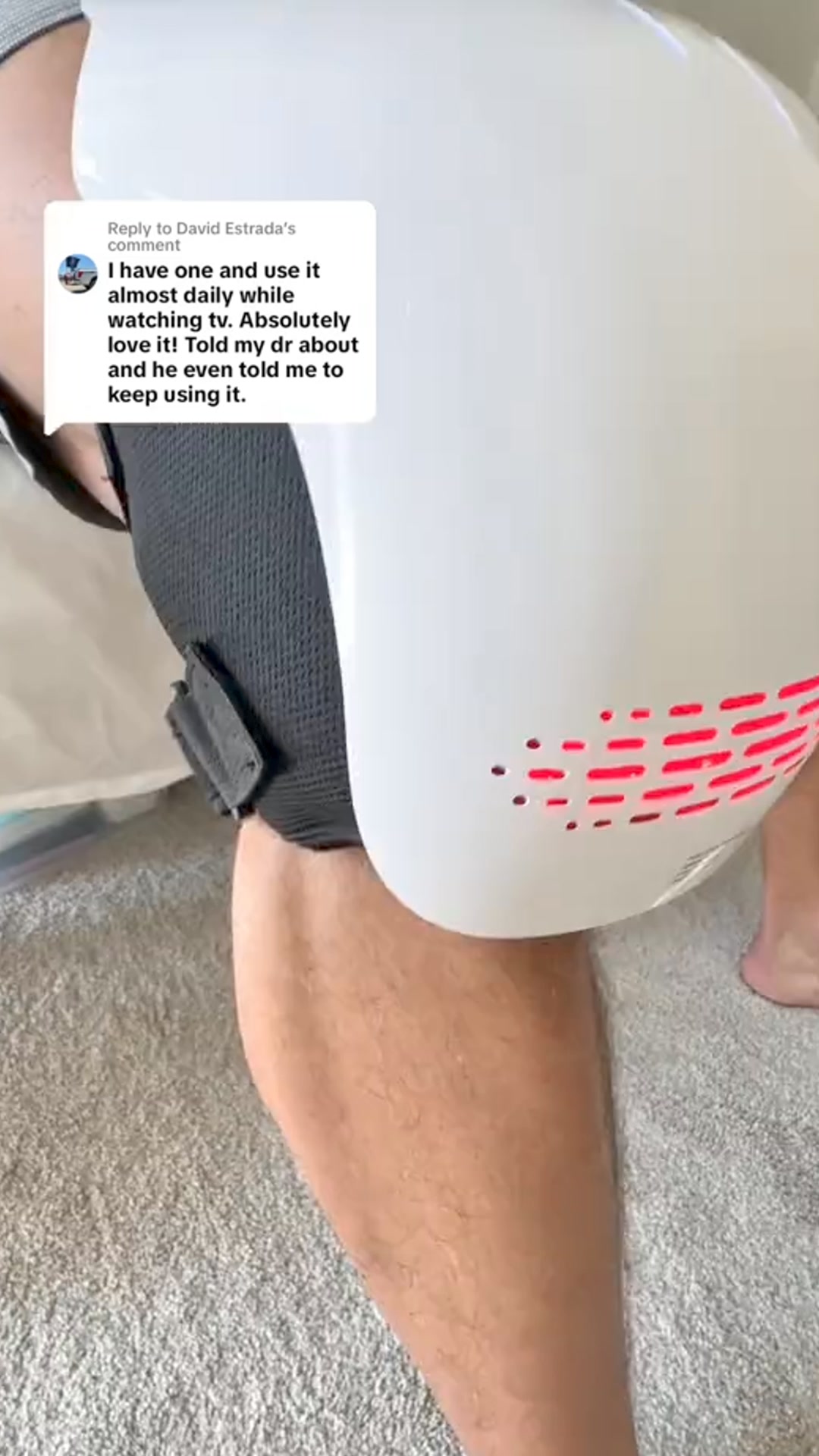 Zilvexâ¢ Heated Knee Massager
