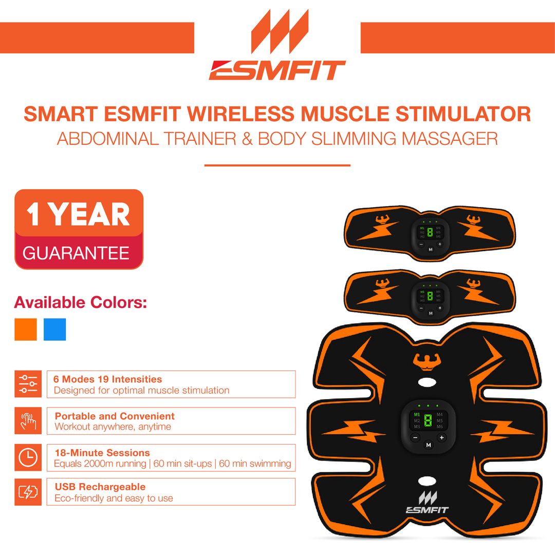 ESMFIT⢠Power ABS Stimulator – WOWUKU LLC 广告素材