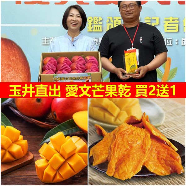 【玉井直出】超好吃的愛文芒果乾,買2送1/買5送5,無糖無添加 – XFCART