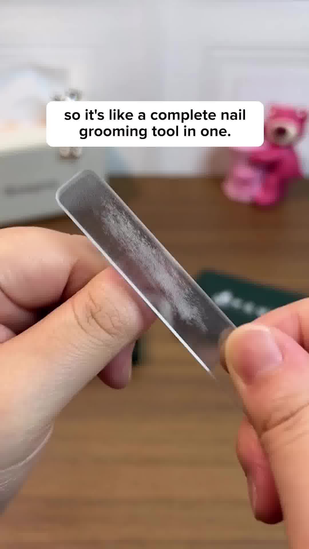 Anti-Splash Nail Clipper 广告素材