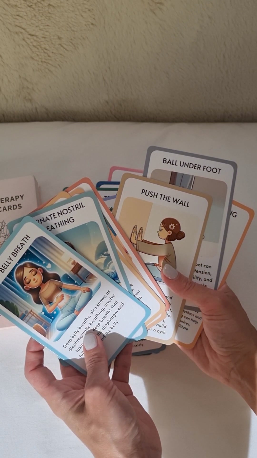 Somatic Therapy Coping Skill Cards – HoriaKadi 广告素材