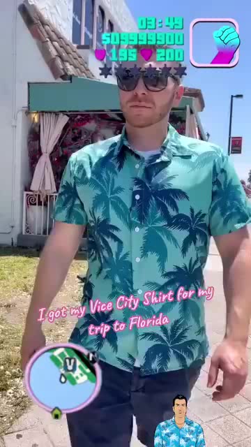 🔥LAST DAY 49% OFF🔥 TOMMY VERCETTI HAWAIIAN SHIRT 广告素材