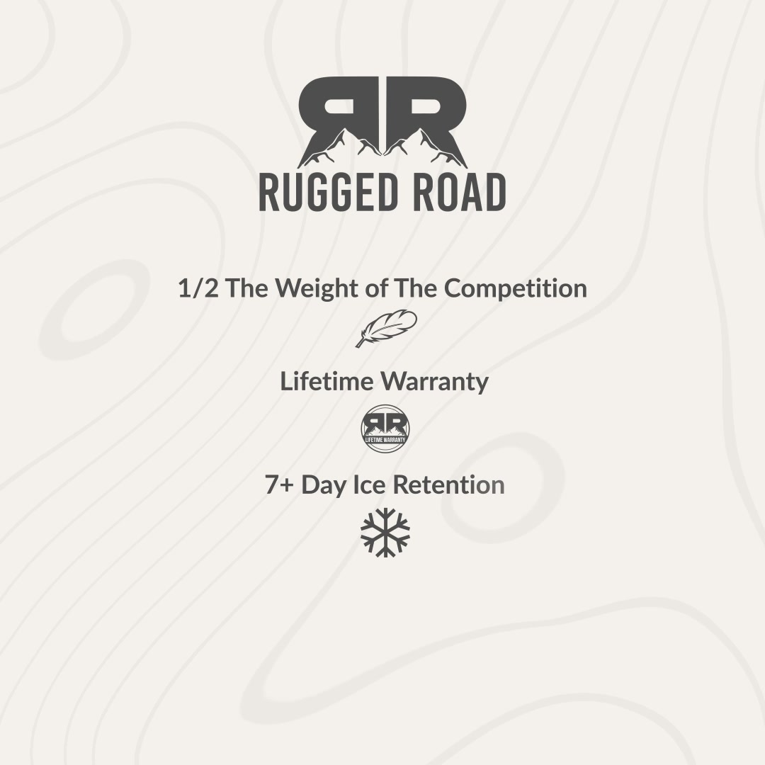 Outdoor Coolers | Ice Chest Coolers | Rugged Road 广告素材