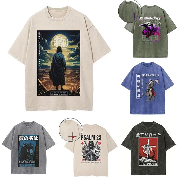 Faith Christian Washed T Shirts For Men Sale – GuidingCross 广告素材