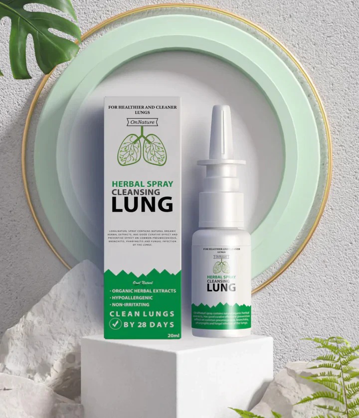 Seurico™ Organic Herbal Lung Cleanse Repair Nasal Spray – CHEPUPS ad creative