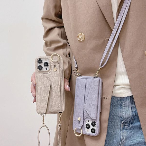 Aurelia Vegan Leather Crossbody Phone Case – Finleycrest 广告素材