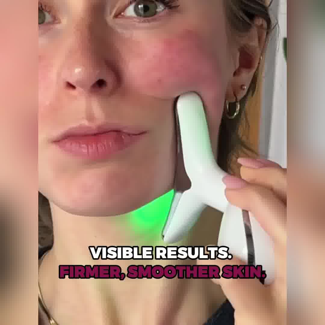 EMS Neck Face Lifting Massager – Jenau Glow 广告素材