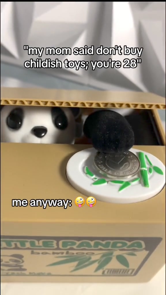 Last Day 70% OFFPanda Bamboo Electric Piggy Bank - pancidack