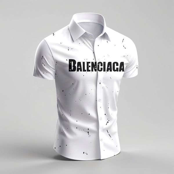 Balenciaga | Short-Sleeved Shirts – ariesluxury 广告素材