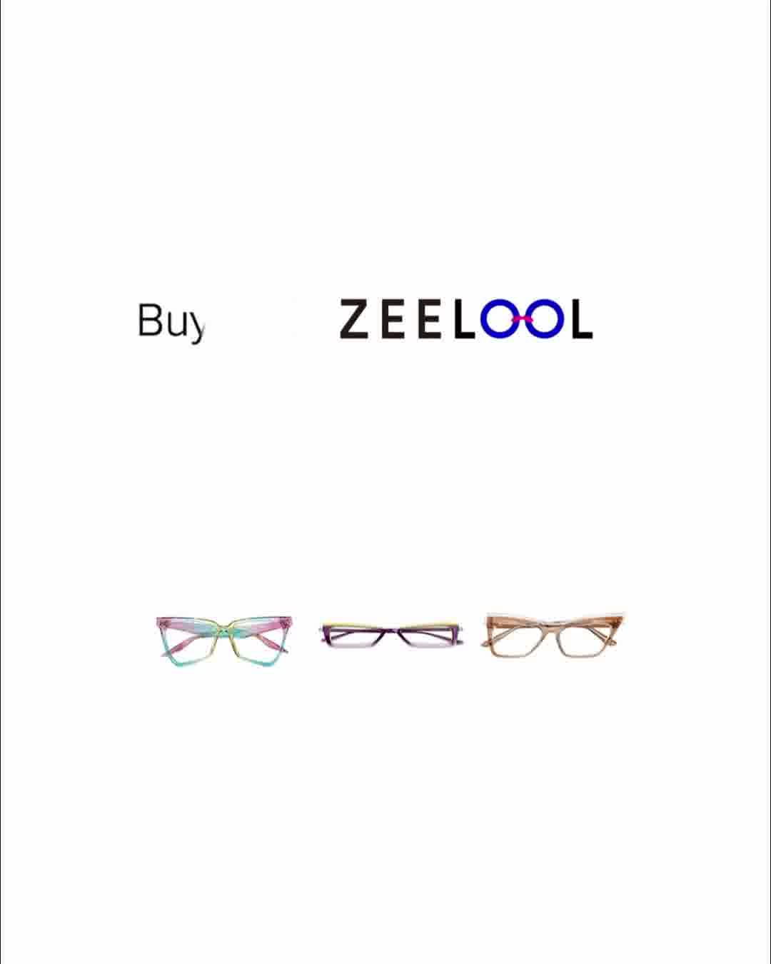 Zeelool Frames down to $7 FB Code: NEW10 广告素材