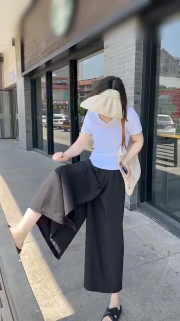 ８分丈ガウチョパンツ - 78buysale.com
