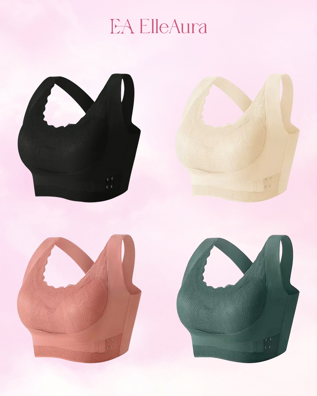 ElleAura - Ultimate Lift & Superior Support Bra ad creative