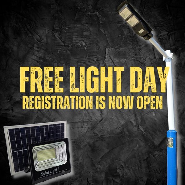 FREE Light Day Sale Early Registration Form 广告素材