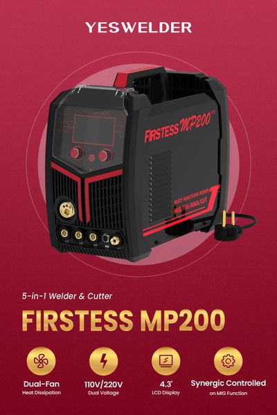 FIRSTESS MP200 5-in-1 Welder & Cutter – YesWelder 广告素材