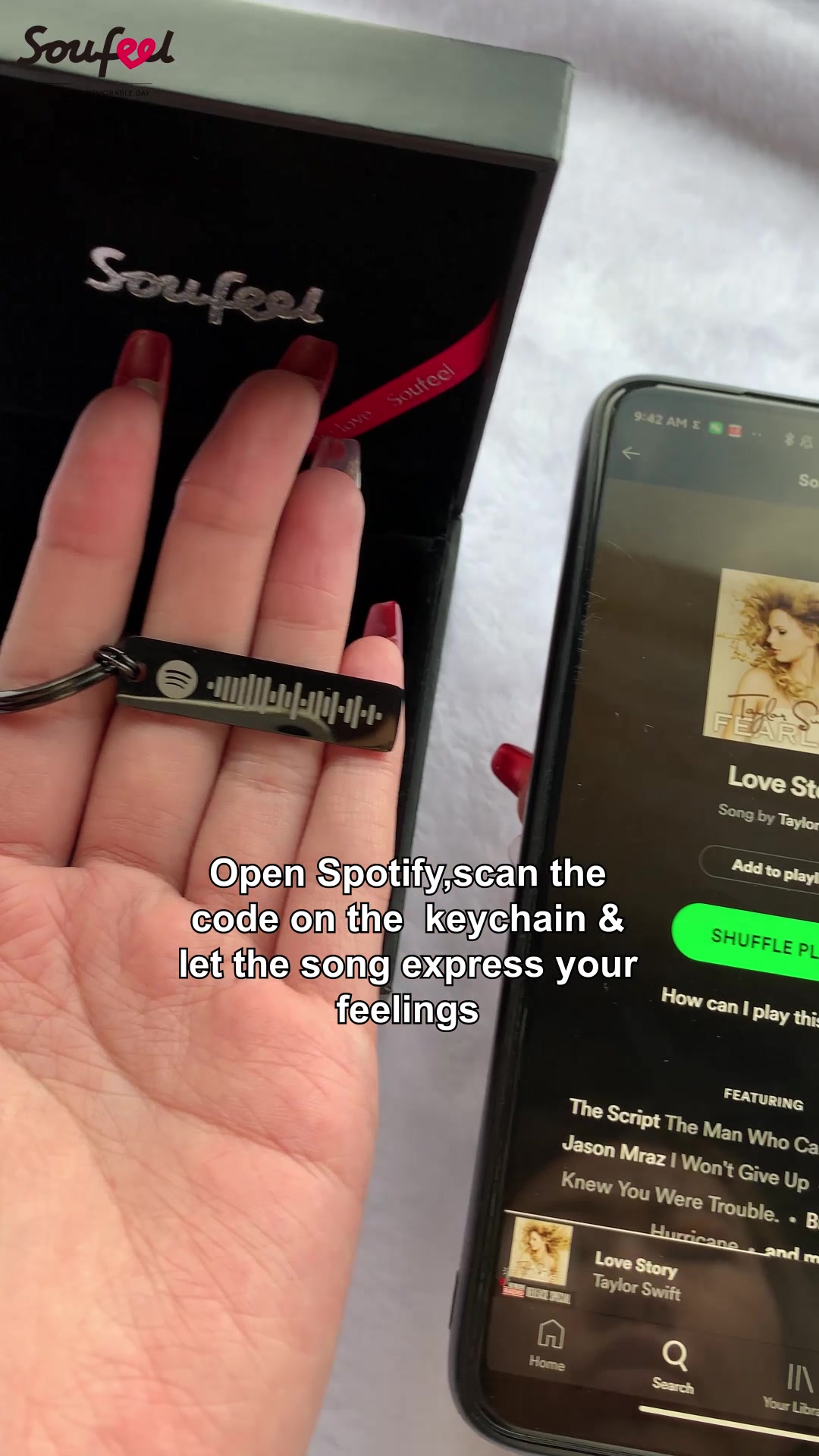 Custom Engraved Keychains - Personalized Photo Keychains - Soufeel