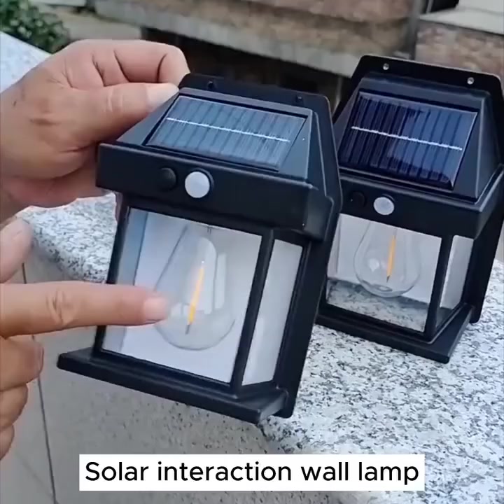 💥Solar Tungsten Wall Light💝 广告素材