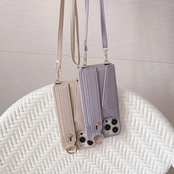 Aurelia Vegan Leather Crossbody Phone Case – Finleycrest 广告素材
