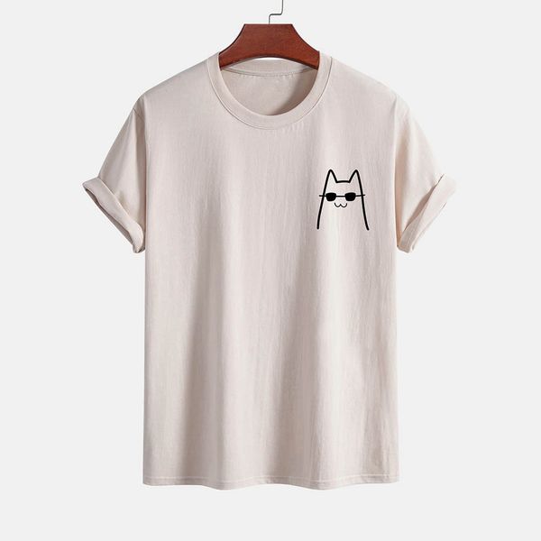 Hoooyi 100% Cotton Eye-catching Print T-shirts – HOOOYI 广告素材