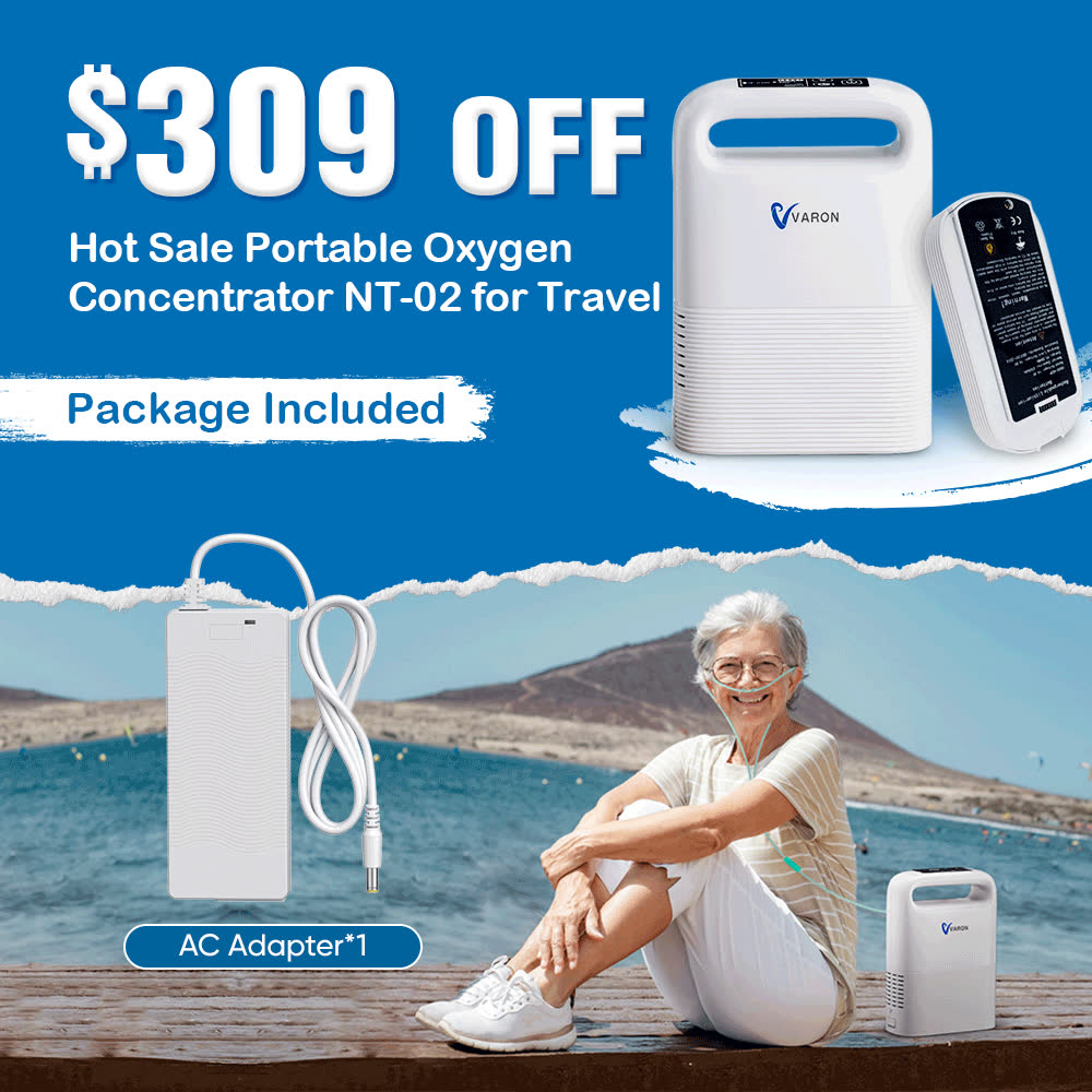 1-5L Portable Oxygen Concentrator NT-02+An Extra 8 Cell/ 16 Cell Batte – OXYGENSOLVE ad creative