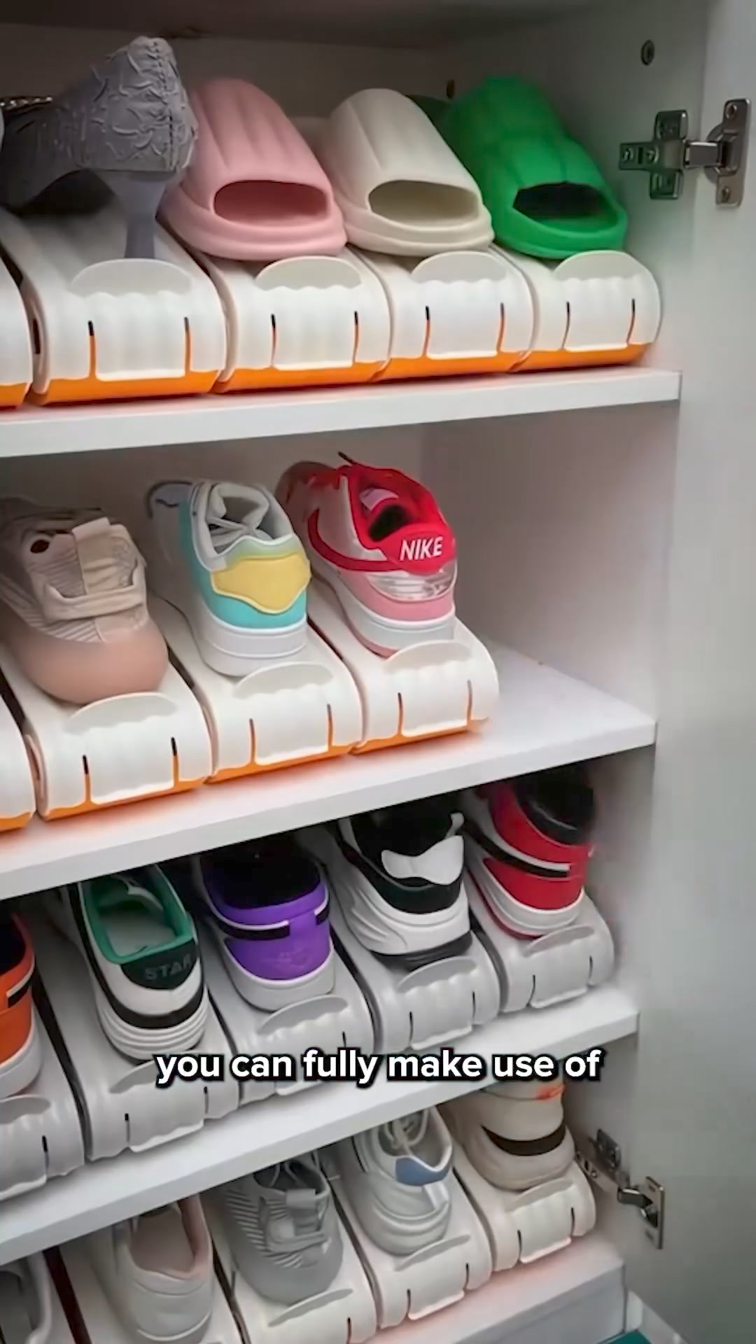 Adjustable Shoe Rack 广告素材