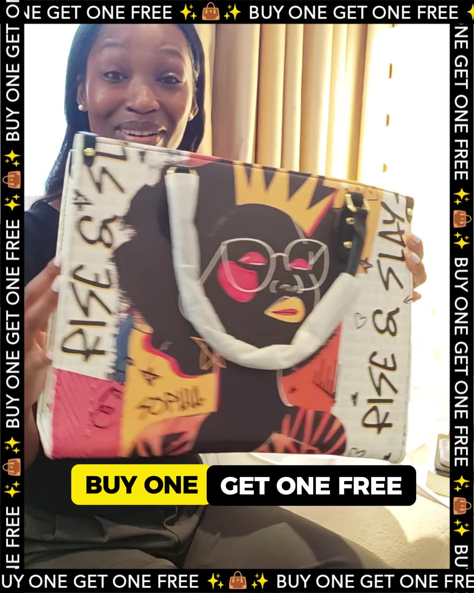 Rise And Slay Graffiti - BOGO – Melanista 广告素材