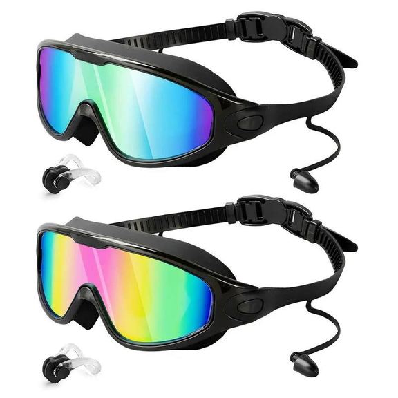 🔥2024 HOT SALE🔥No Leaking Swim Glasses for Men Women Youth 广告素材