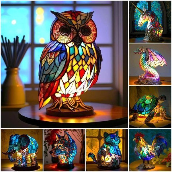 🔥Last day discount-75%Off🔥Animal table lamp series(Buy 2 Free Shipping) - 广告素材