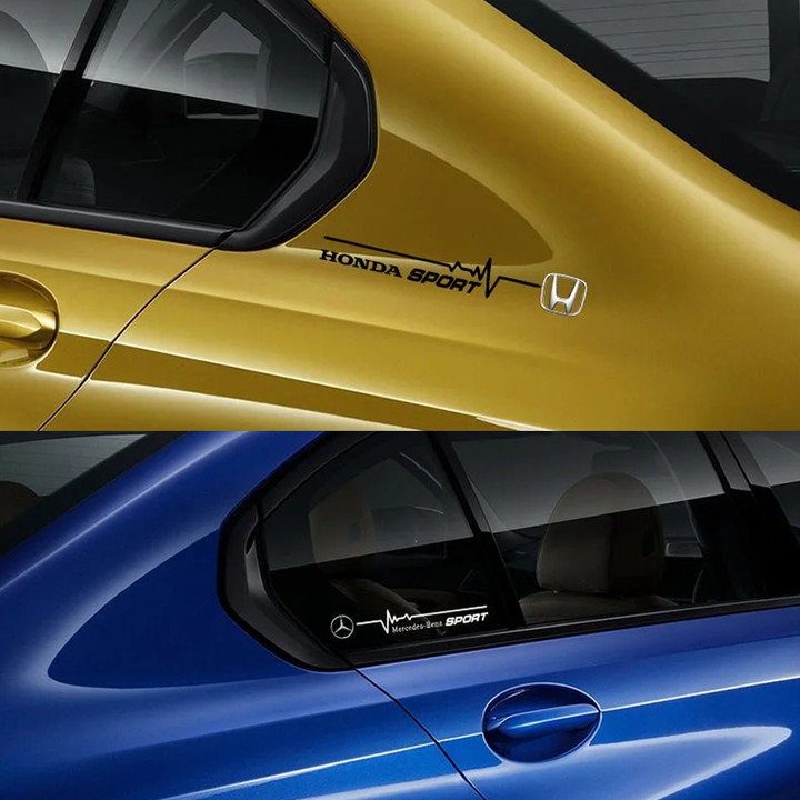 LAST SALE🎉50% OFF🎉Triangle window car sticker 🌟4Pcs🌟 广告素材